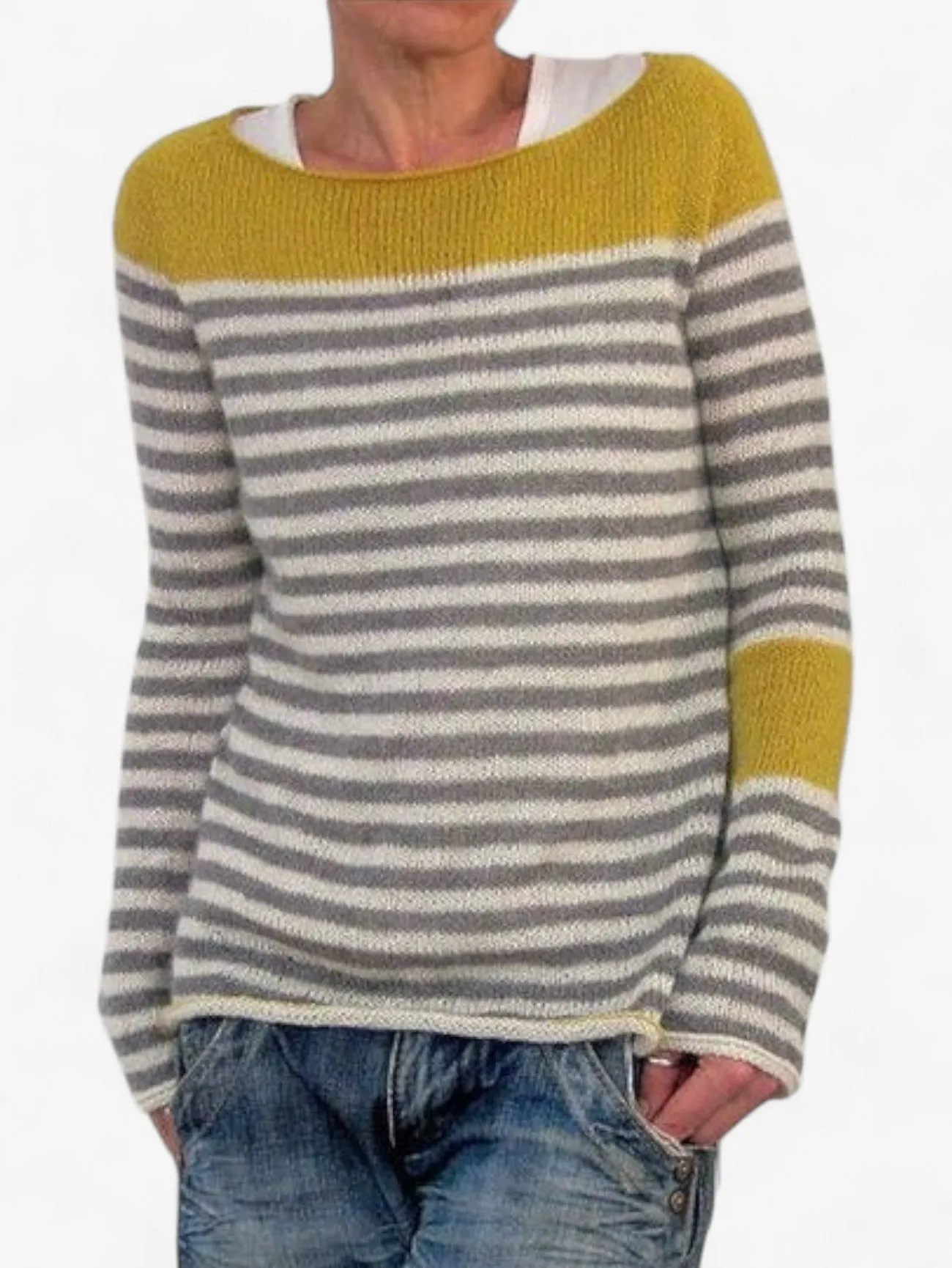 Foxes | Women's Casual Fair Isle Knit Winter Sweater