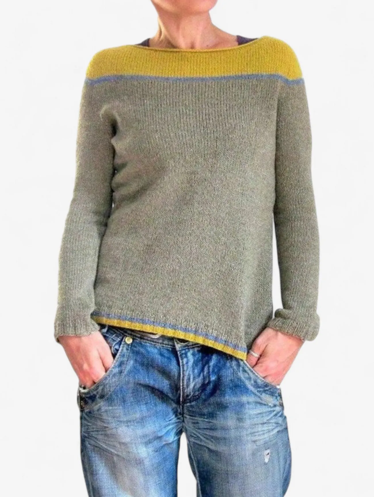 Foxes | Women's Casual Fair Isle Knit Winter Sweater