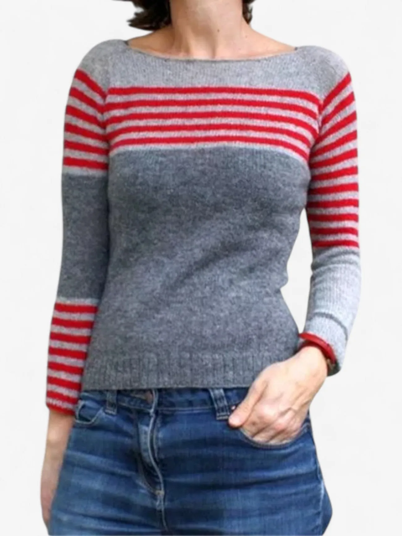 Foxes | Women's Casual Fair Isle Knit Winter Sweater