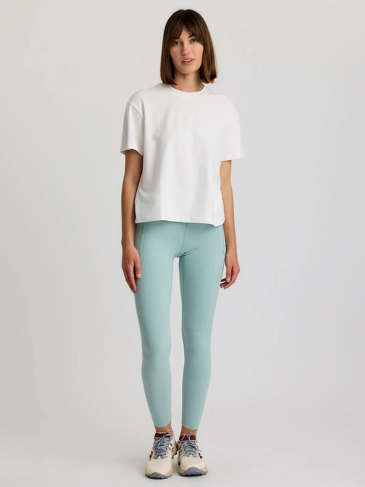 Free Fly Women's Bamboo Current Boxy Tee