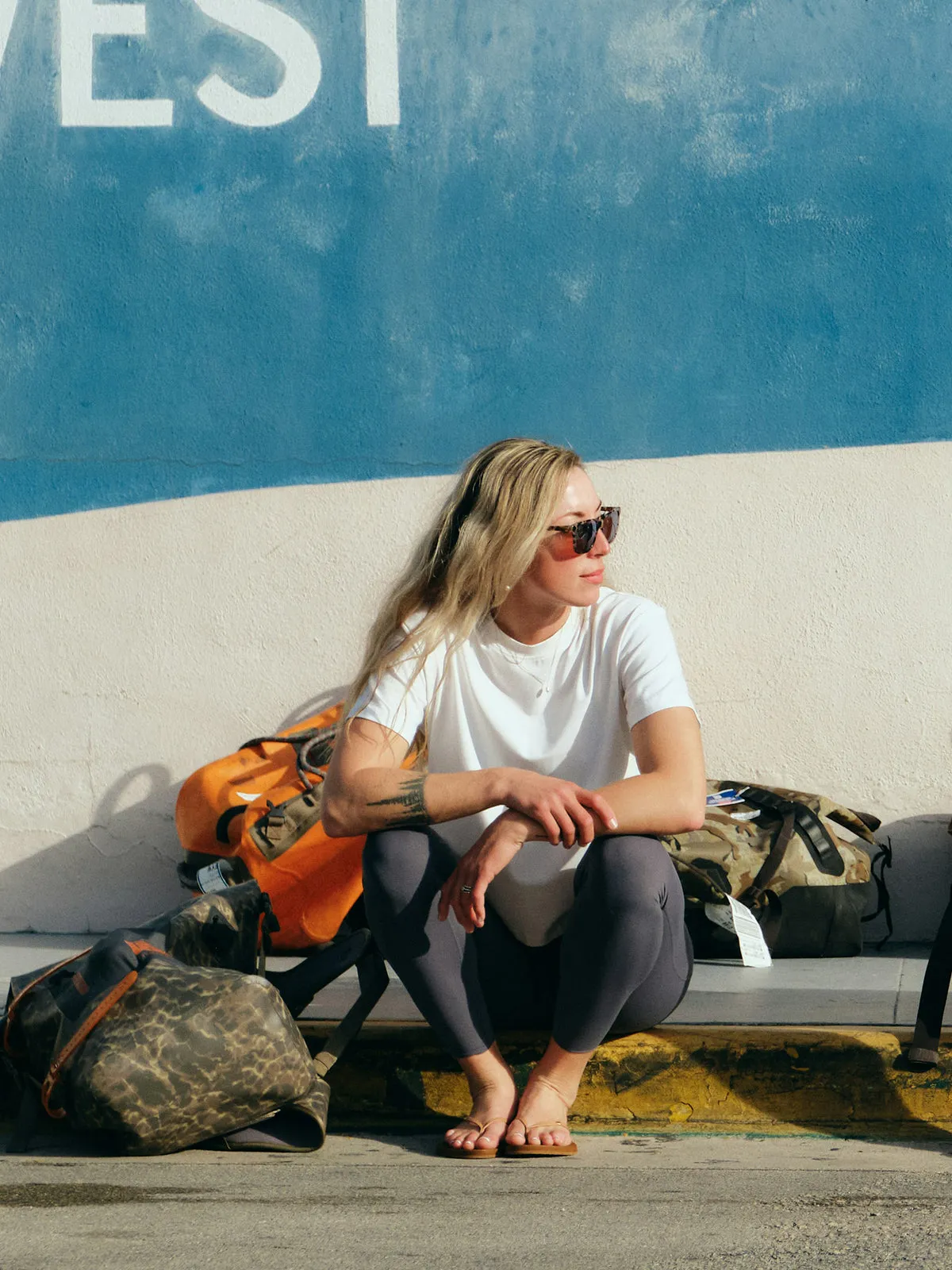 Free Fly Women's Bamboo Current Boxy Tee