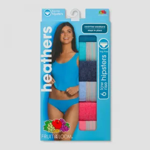 Fruit Of The Loom Women's Hipsters 6-Pack