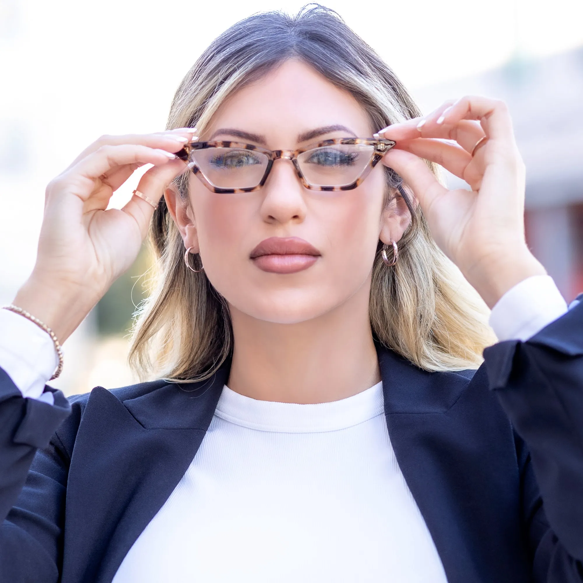 Funky Cat Eye Reading Glasses for Women | R-703