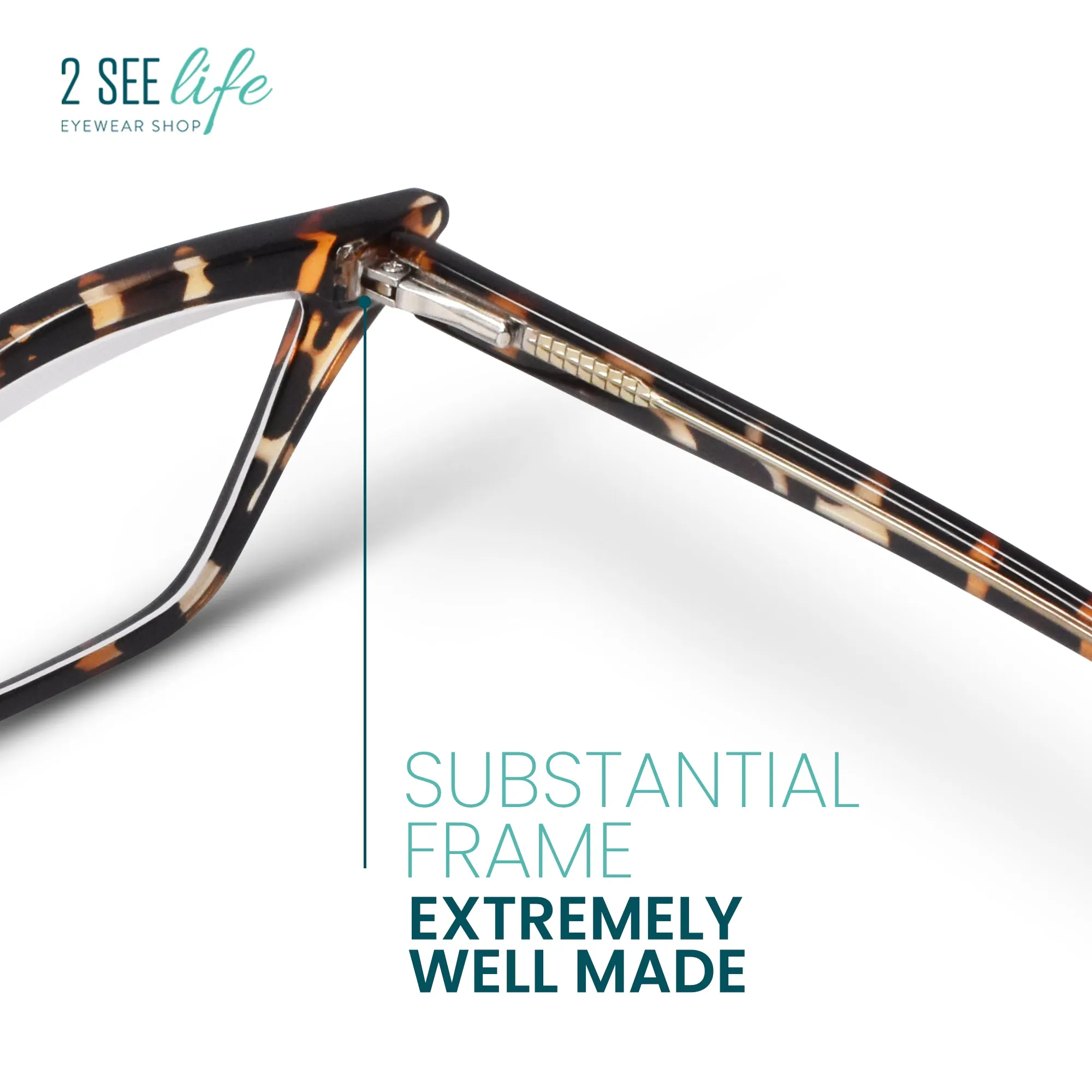 Funky Cat Eye Reading Glasses for Women | R-703