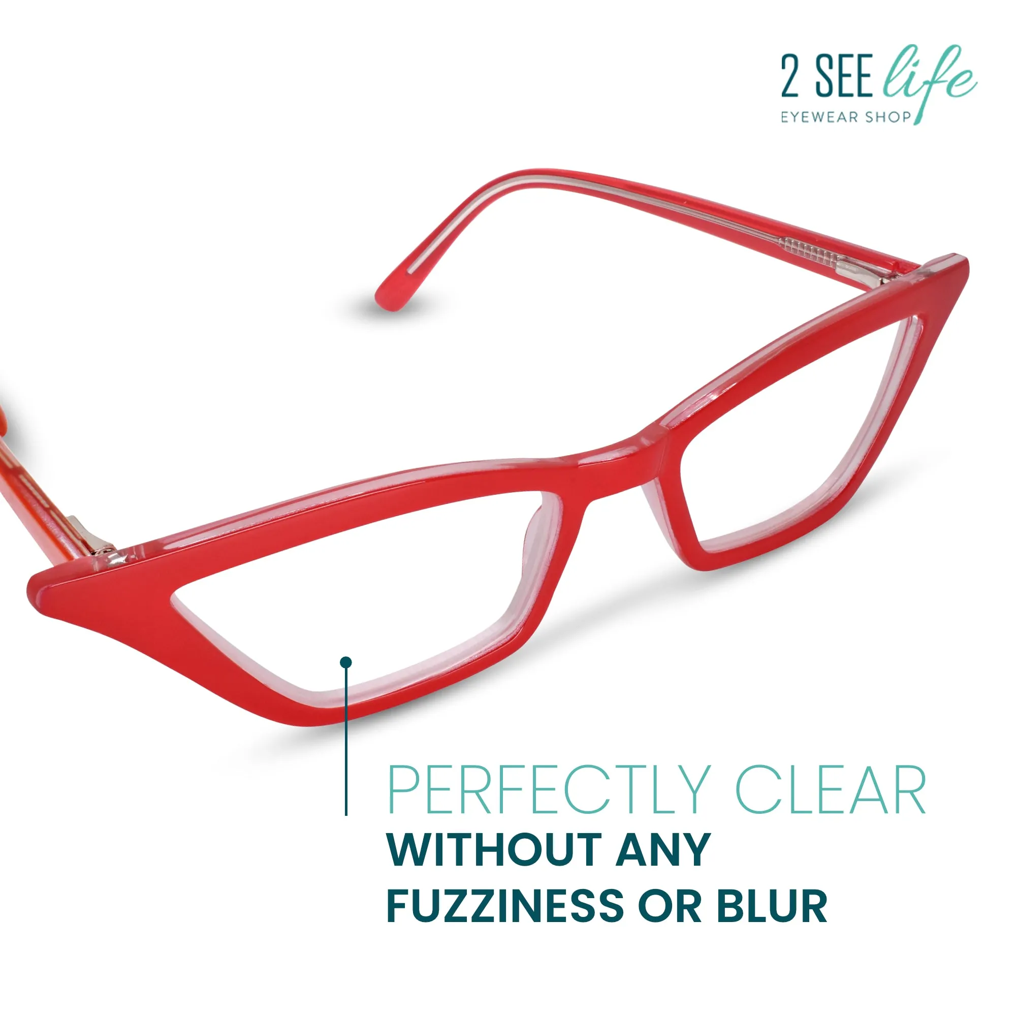 Funky Cat Eye Reading Glasses for Women | R-703