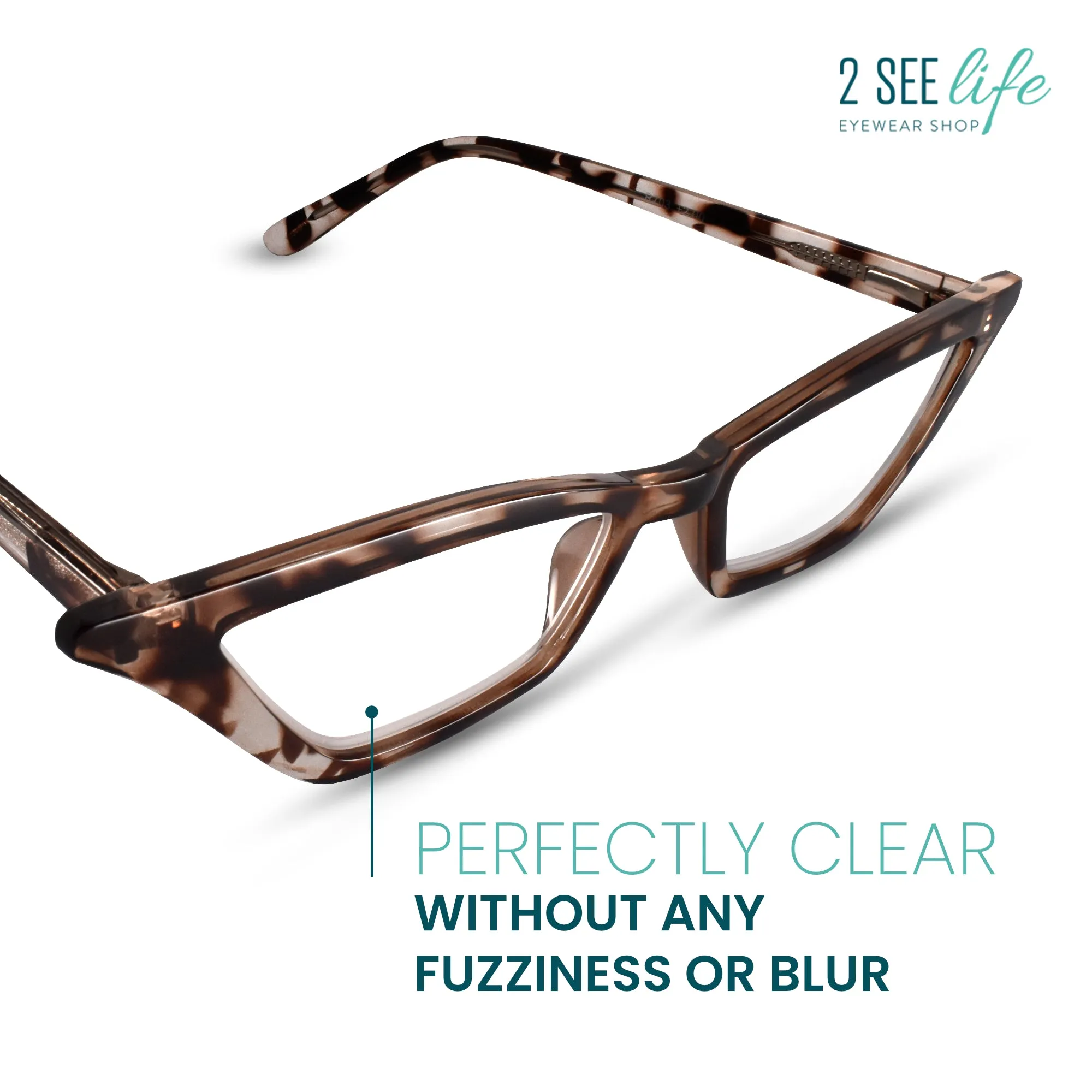 Funky Cat Eye Reading Glasses for Women | R-703