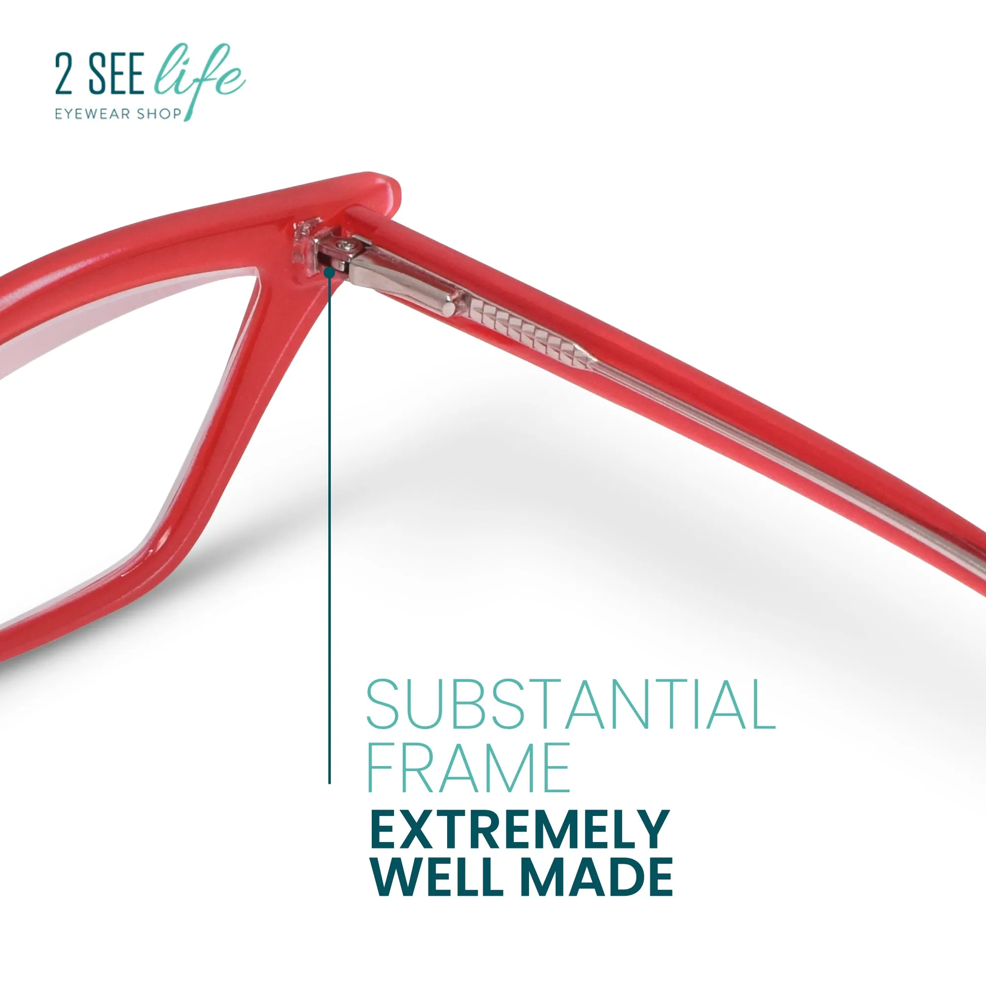 Funky Cat Eye Reading Glasses for Women | R-703
