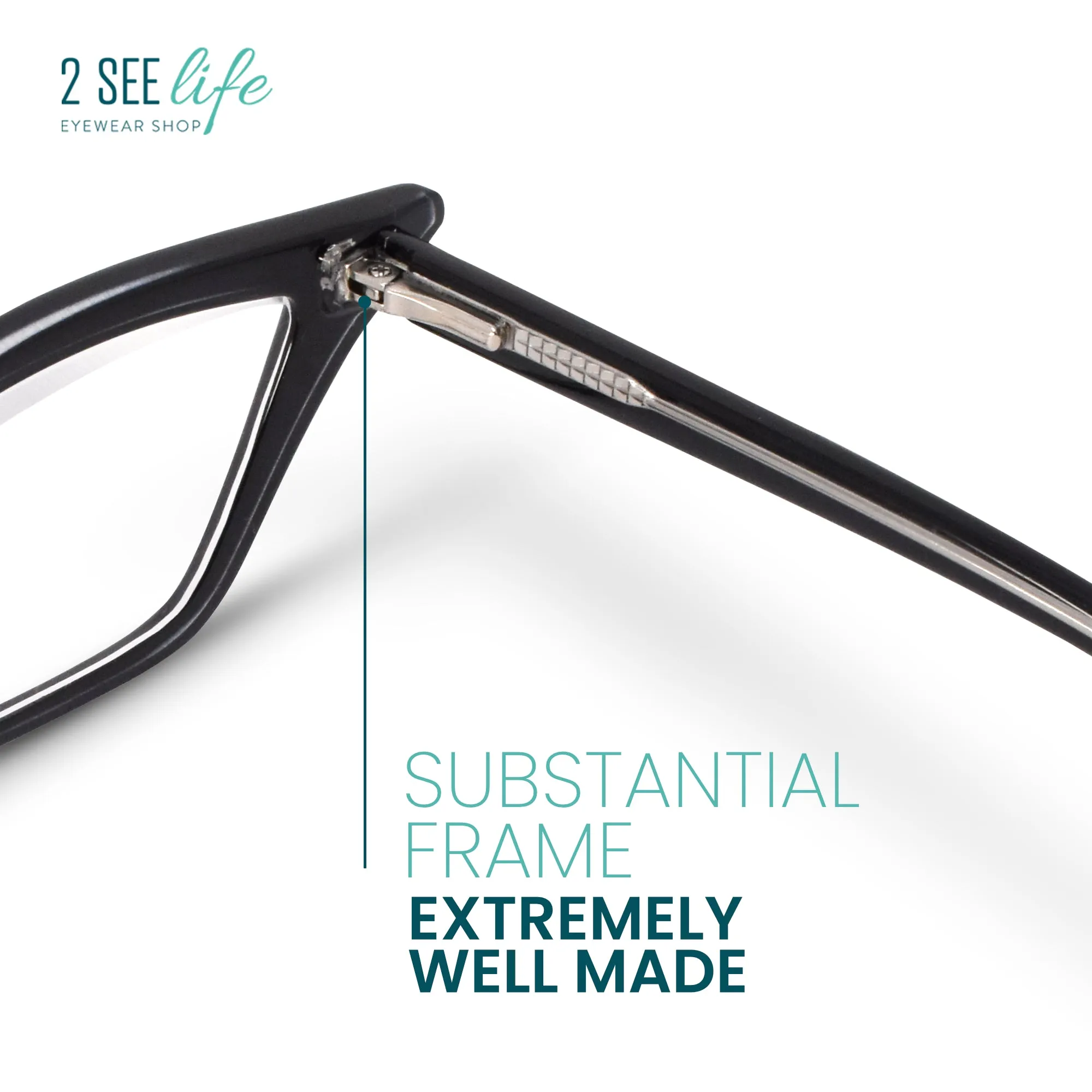 Funky Cat Eye Reading Glasses for Women | R-703