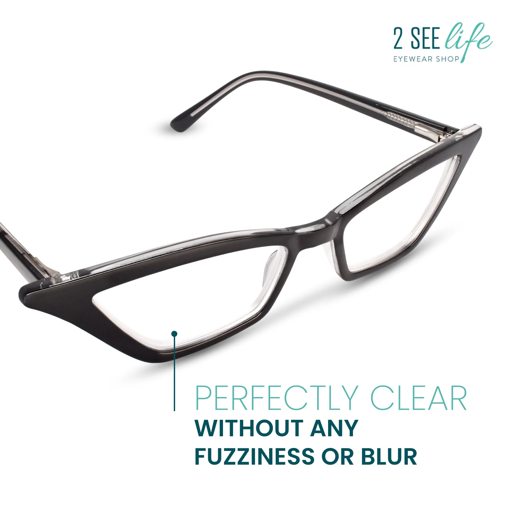 Funky Cat Eye Reading Glasses for Women | R-703