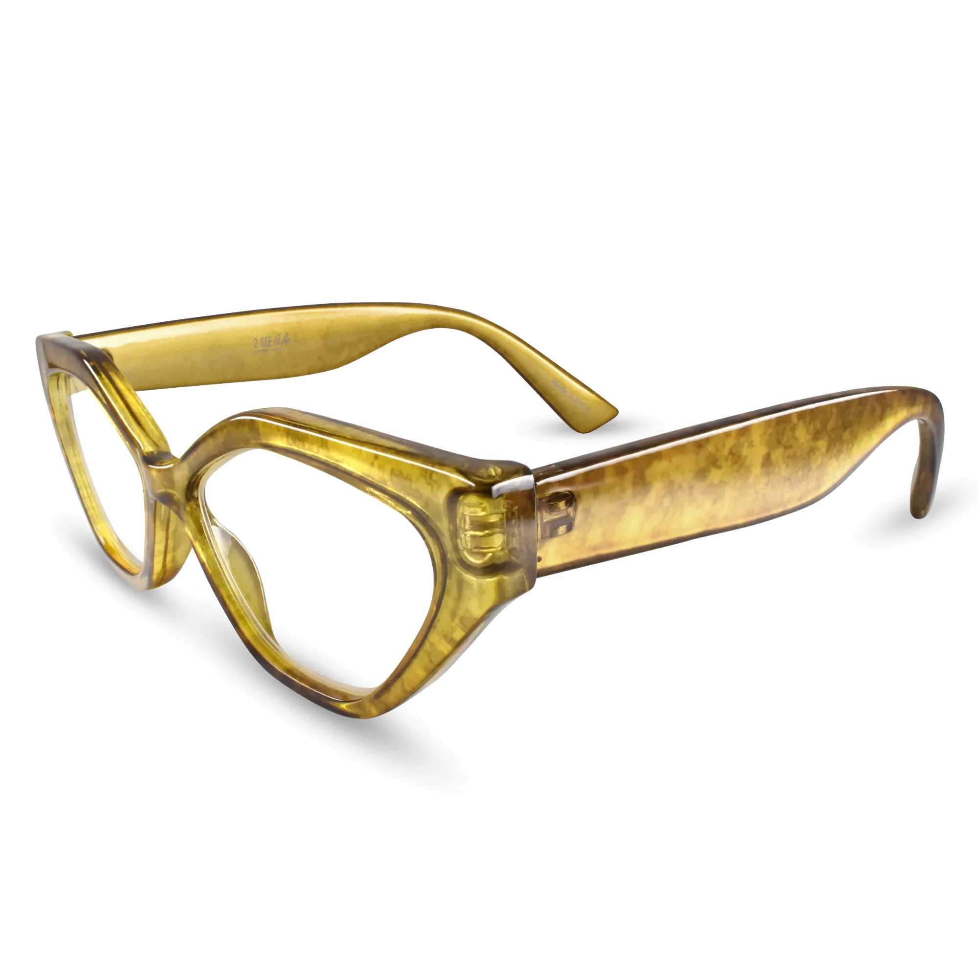 Funky Cat Eye Reading Glasses for Women | R-805