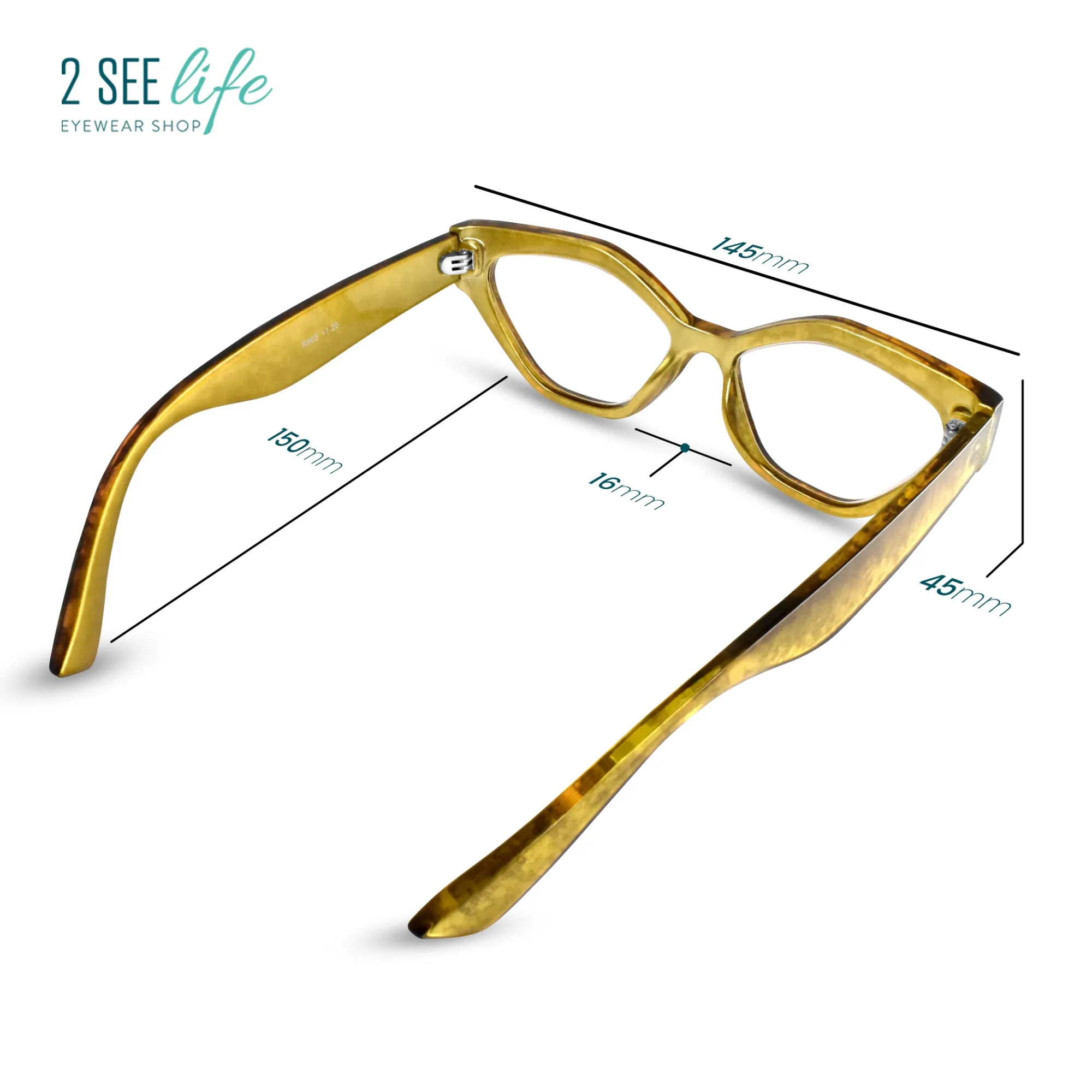 Funky Cat Eye Reading Glasses for Women | R-805