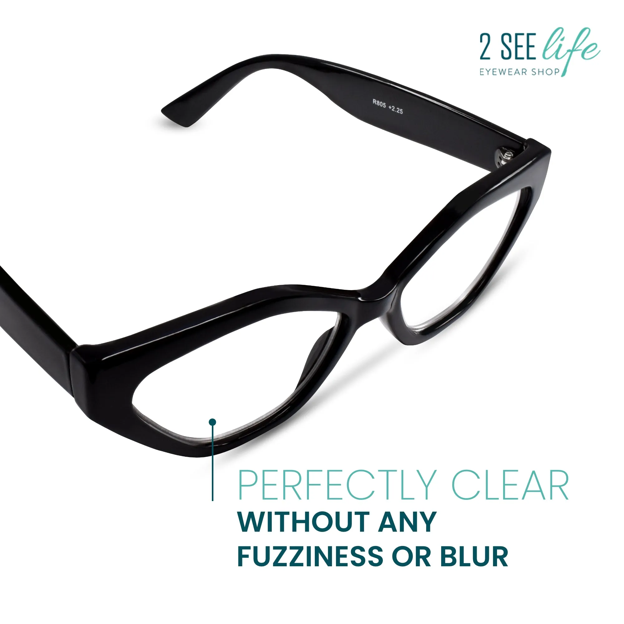 Funky Cat Eye Reading Glasses for Women | R-805