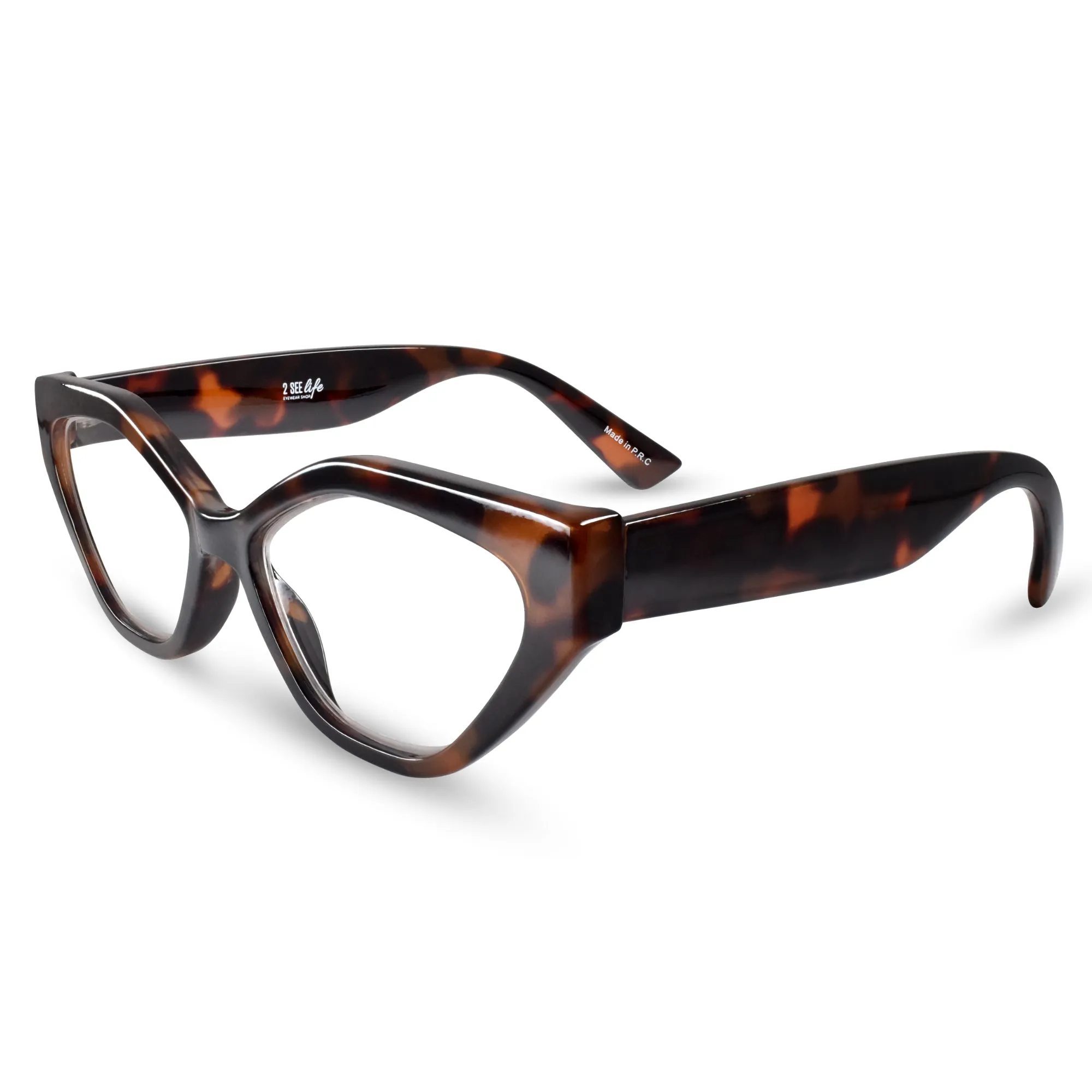 Funky Cat Eye Reading Glasses for Women | R-805