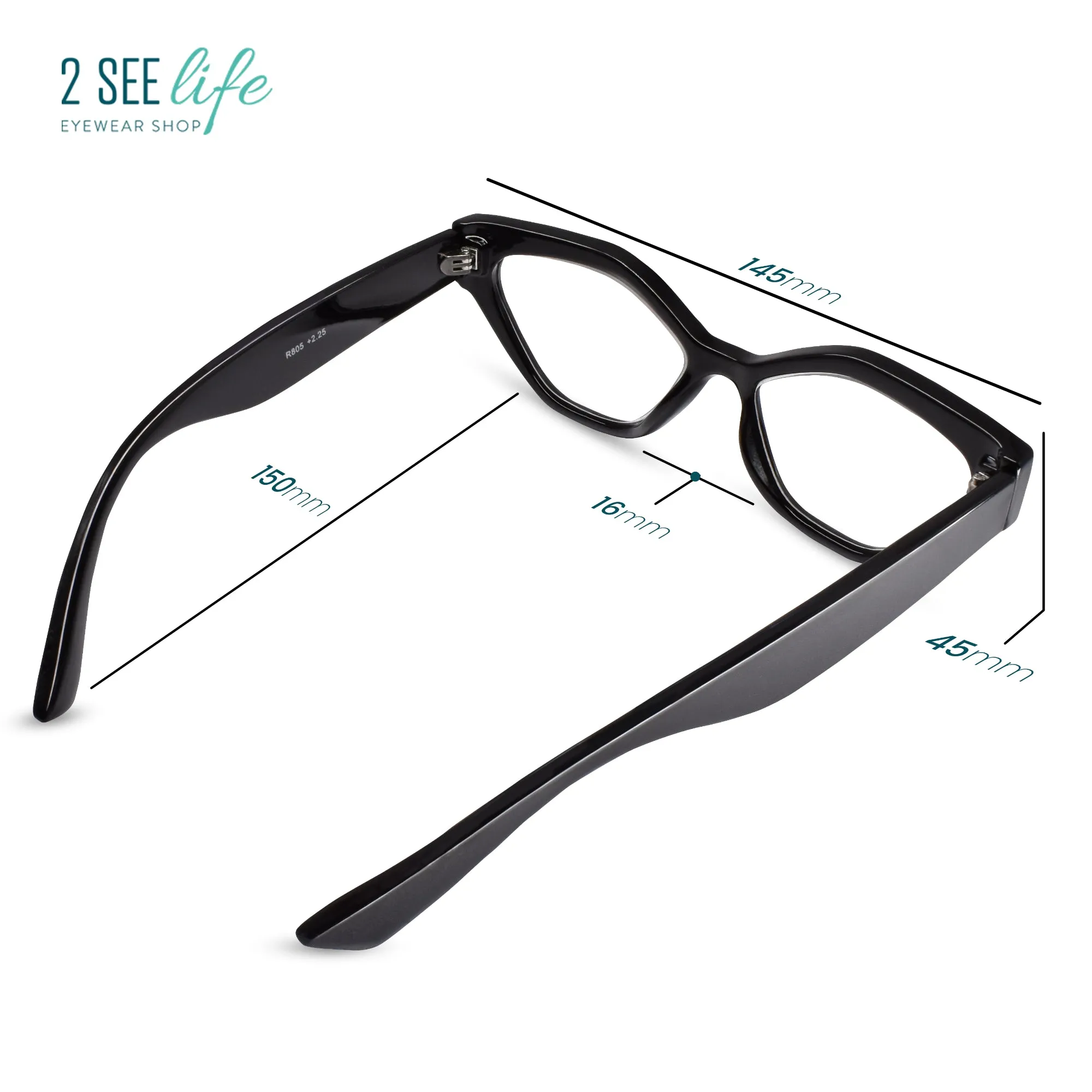 Funky Cat Eye Reading Glasses for Women | R-805