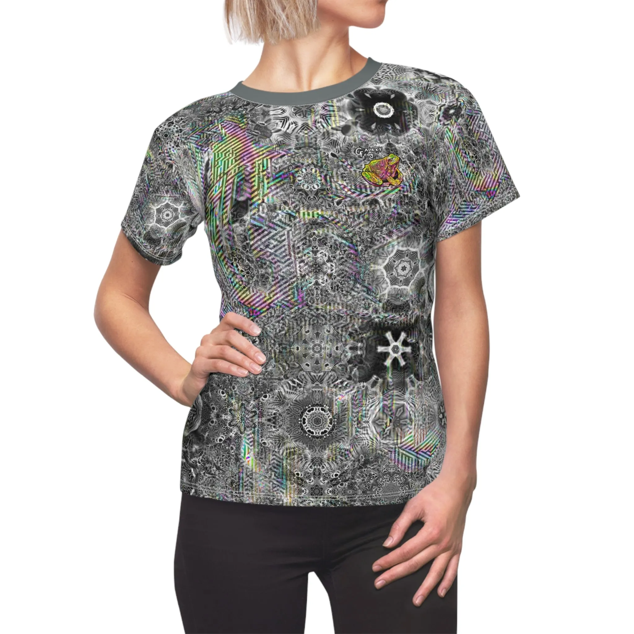 Galaxy Frog Cymatic Women's T 0001
