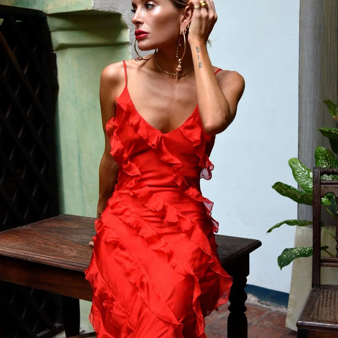 Gathered Belle™ | Women's Gathered Dress | Lightweight Fabric, Flattering Fit & Adjustable Straps