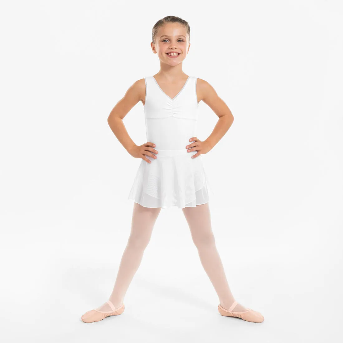 Girls' Voile Ballet Wrap Skirt