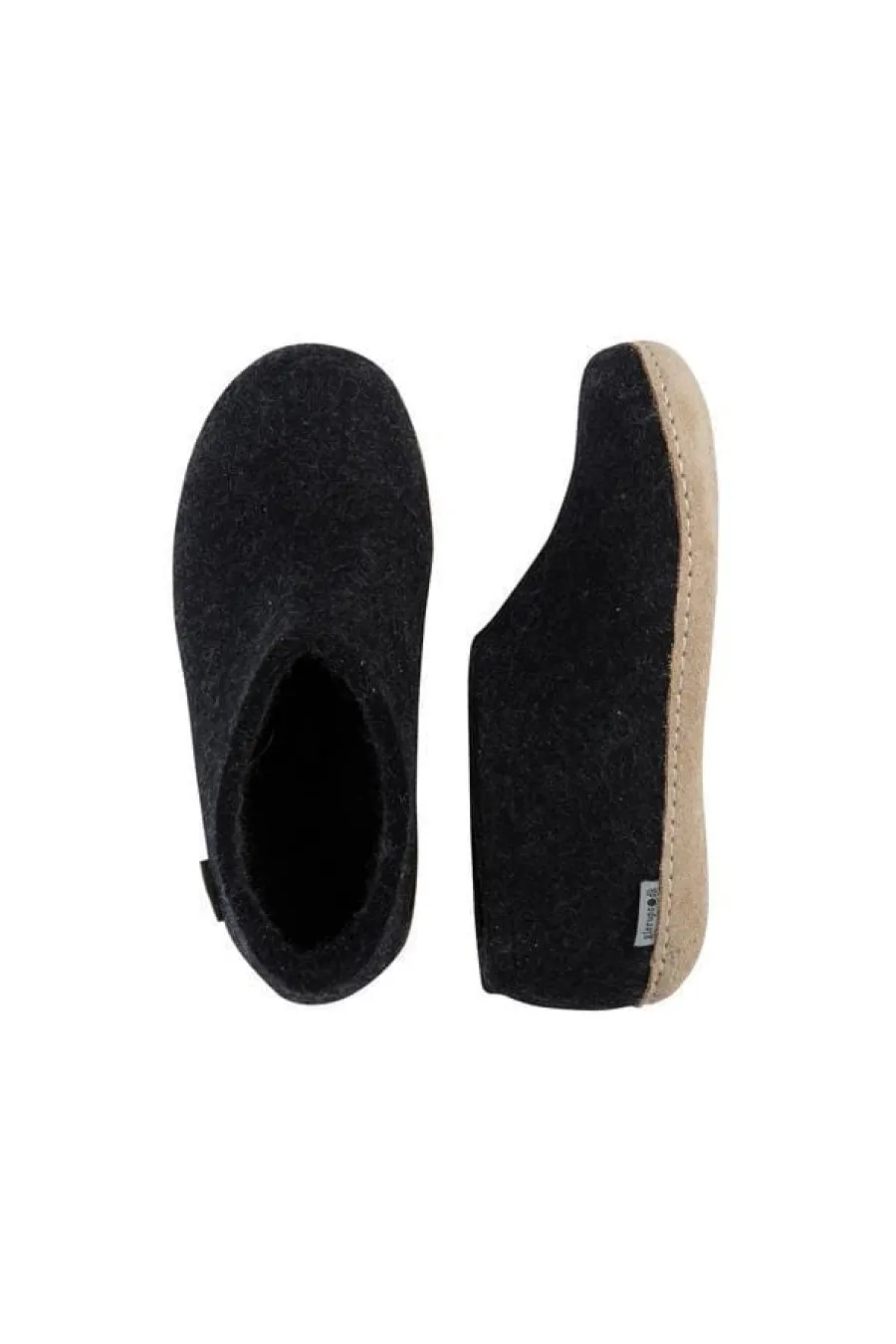 Glerups Shoe - Leather - Charcoal