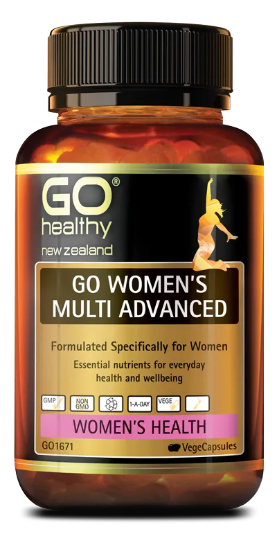 Go Healthy Go Women's Multi Advanced 120 vege capsules