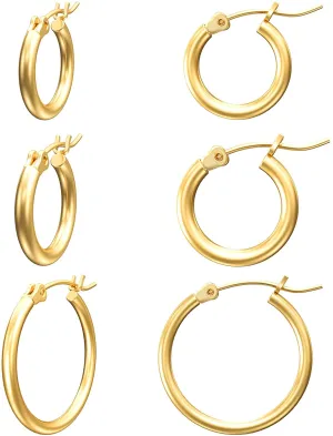 Gold Hoop Earrings for Women