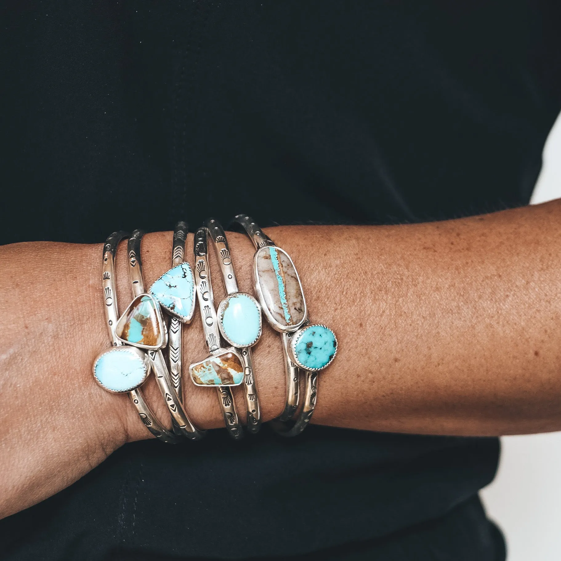 Golden Hills Turquoise Cuff #1