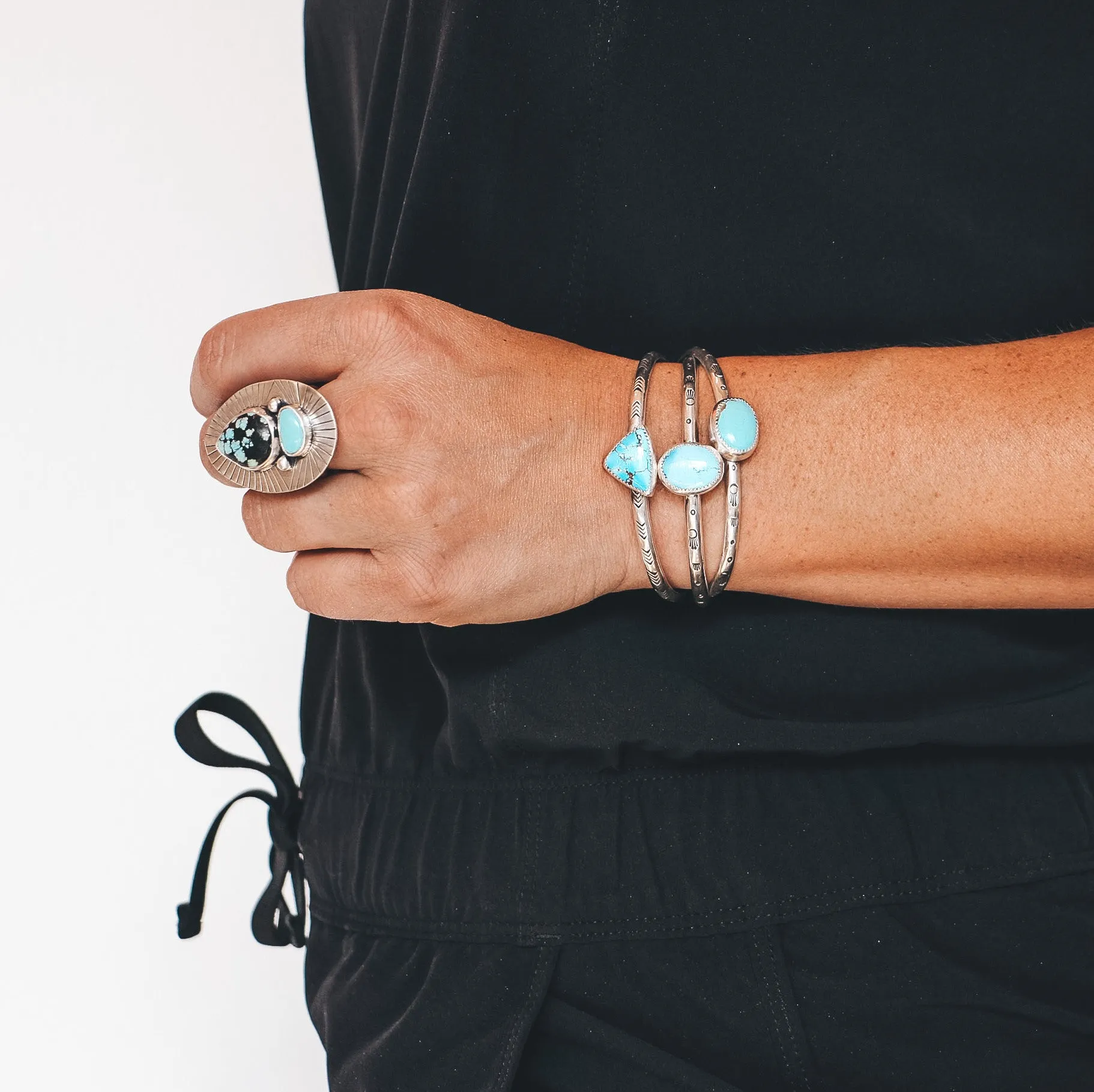 Golden Hills Turquoise Cuff #2