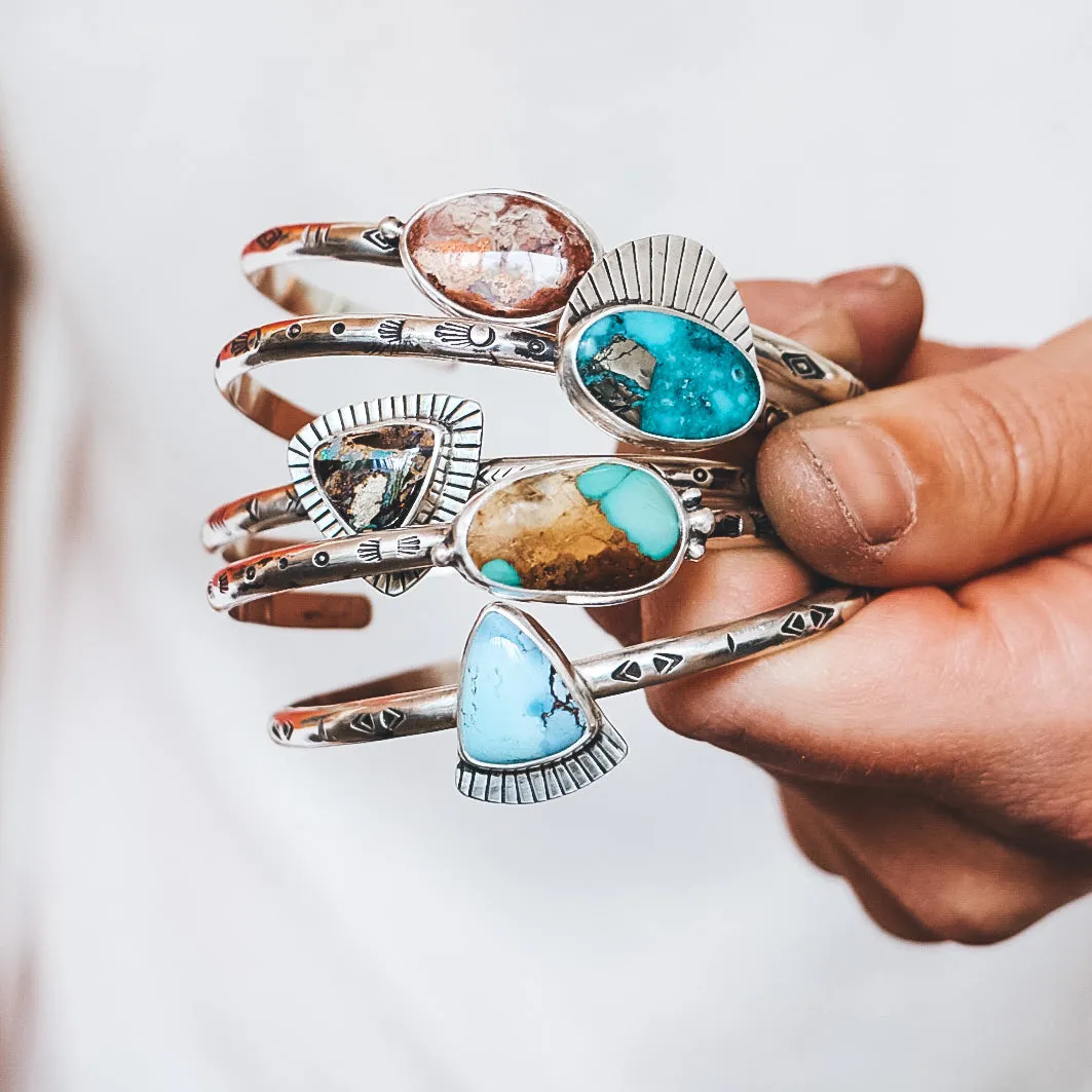 Golden Hills Turquoise Cuff #3