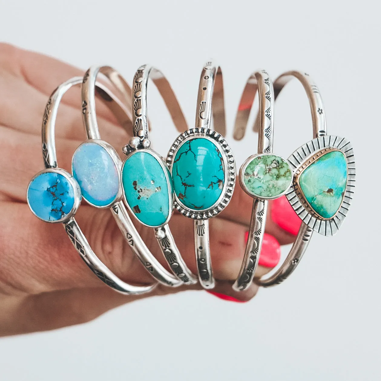 Golden Hills Turquoise Cuff #5