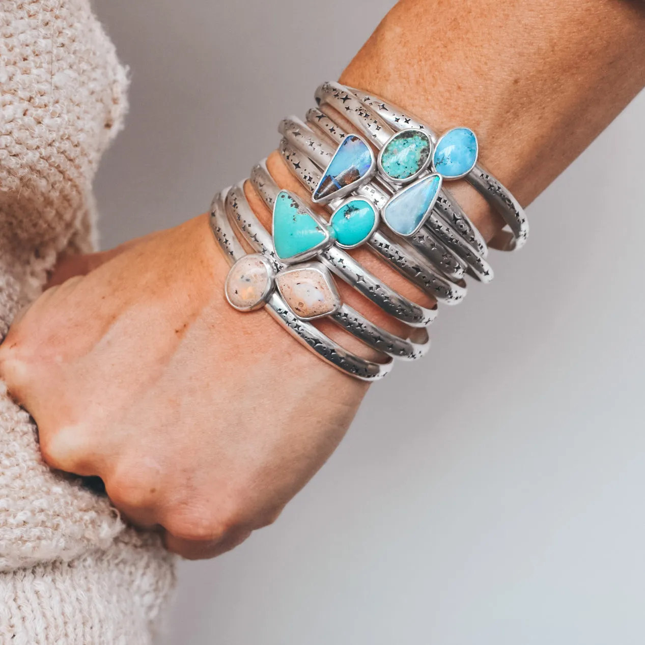 Golden Hills Turquoise Cuff #6