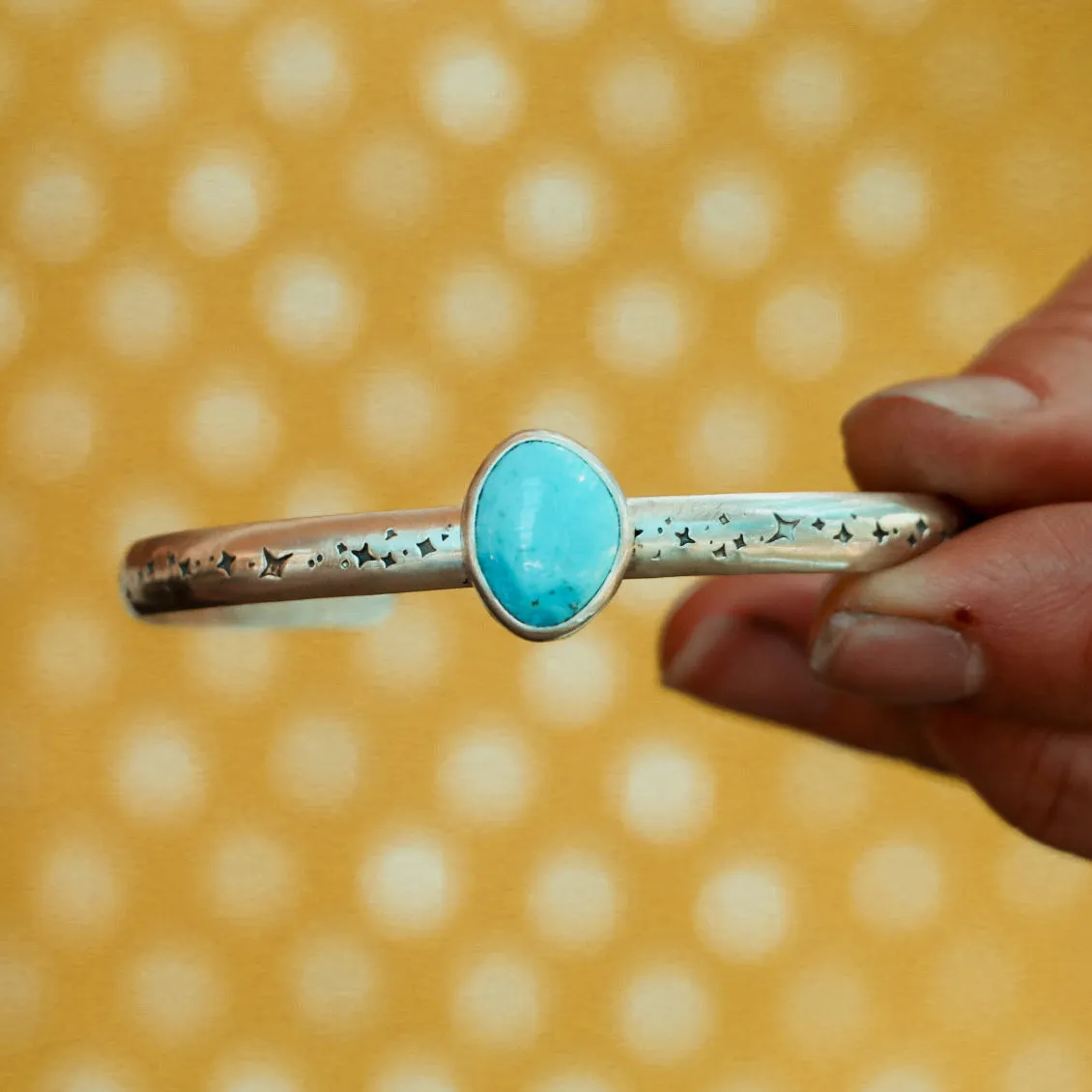 Golden Hills Turquoise Cuff #7