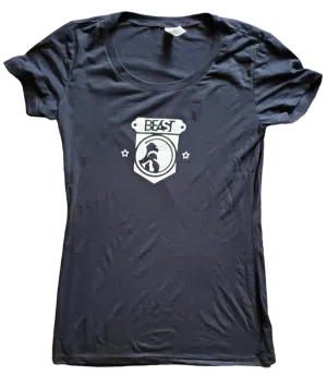Gorilla Shield Lady's Black T-Shirt