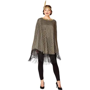Great Gatsby Costume Poncho and Headband