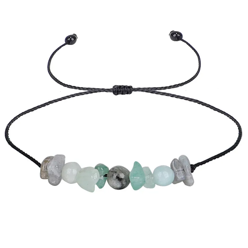 Green Quartz 'Decide Your Destiny' Adjustable Bracelet