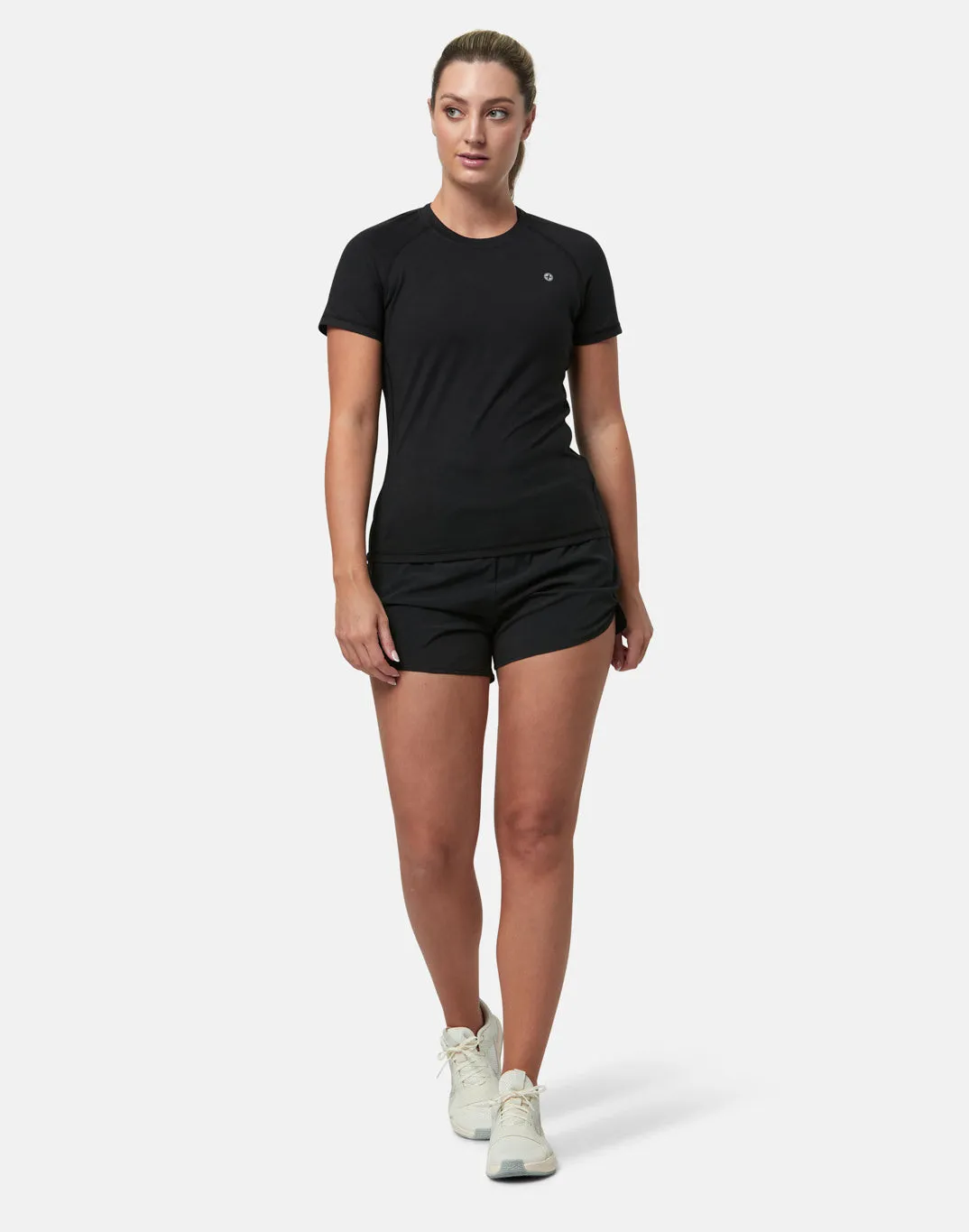 Gym Coffee Relentless Tee (Womens) - Black