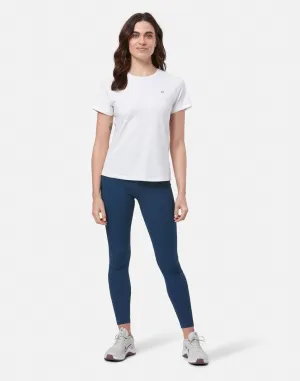 Gym Coffee Relentless Tee (Womens) - Ultra  White