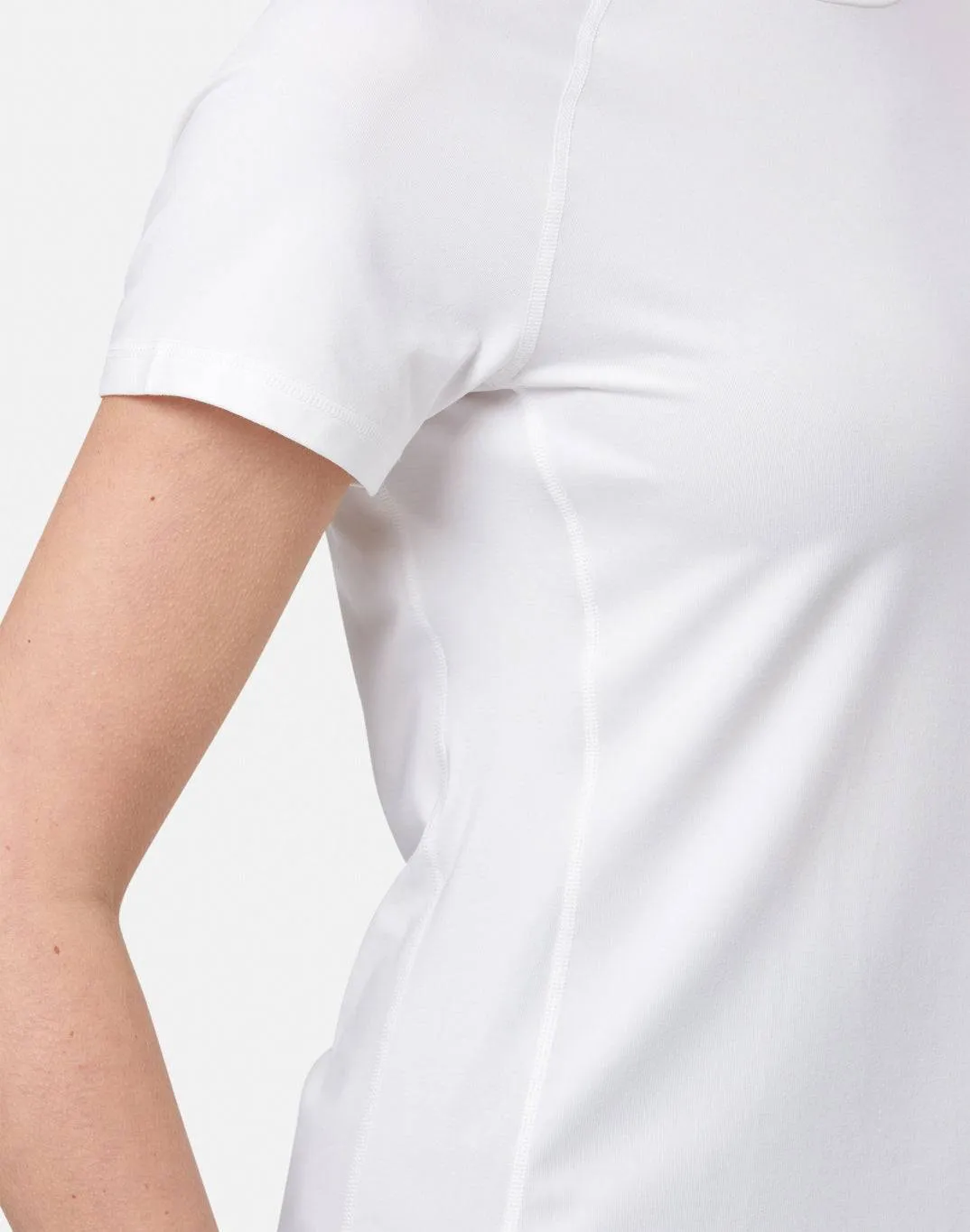 Gym Coffee Relentless Tee (Womens) - Ultra  White