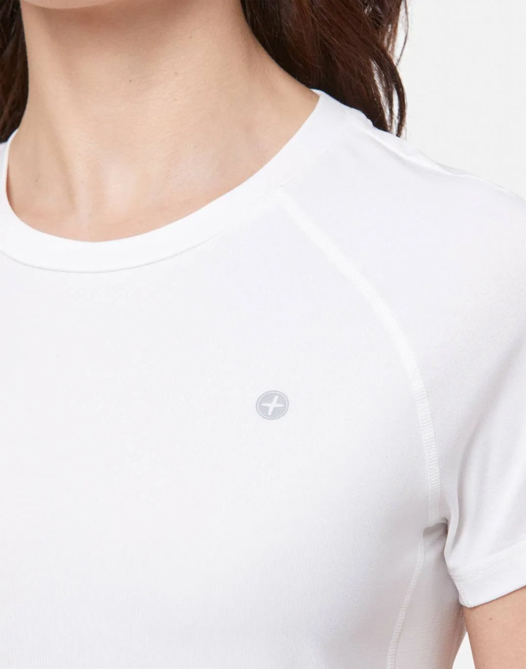 Gym Coffee Relentless Tee (Womens) - Ultra  White