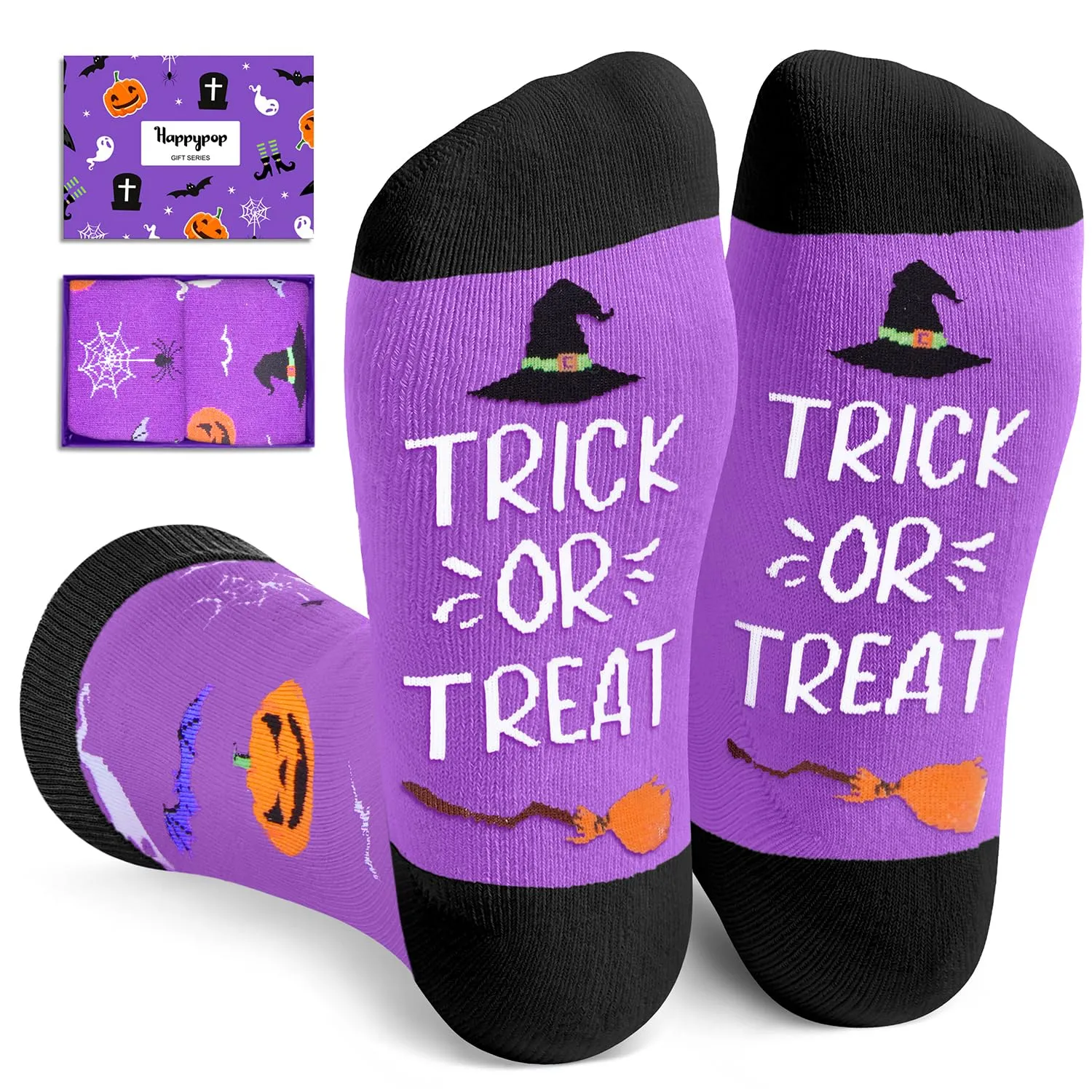 Halloween Socks Spooky Gifts For Men Women - Halloween Gifts Horror Gifts Halloween Pumpkin Horror Socks