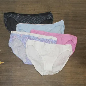 Hanes Women's Core Cotton Bikini Underwear Panties 5pk PP42WB Colors May Vary 9