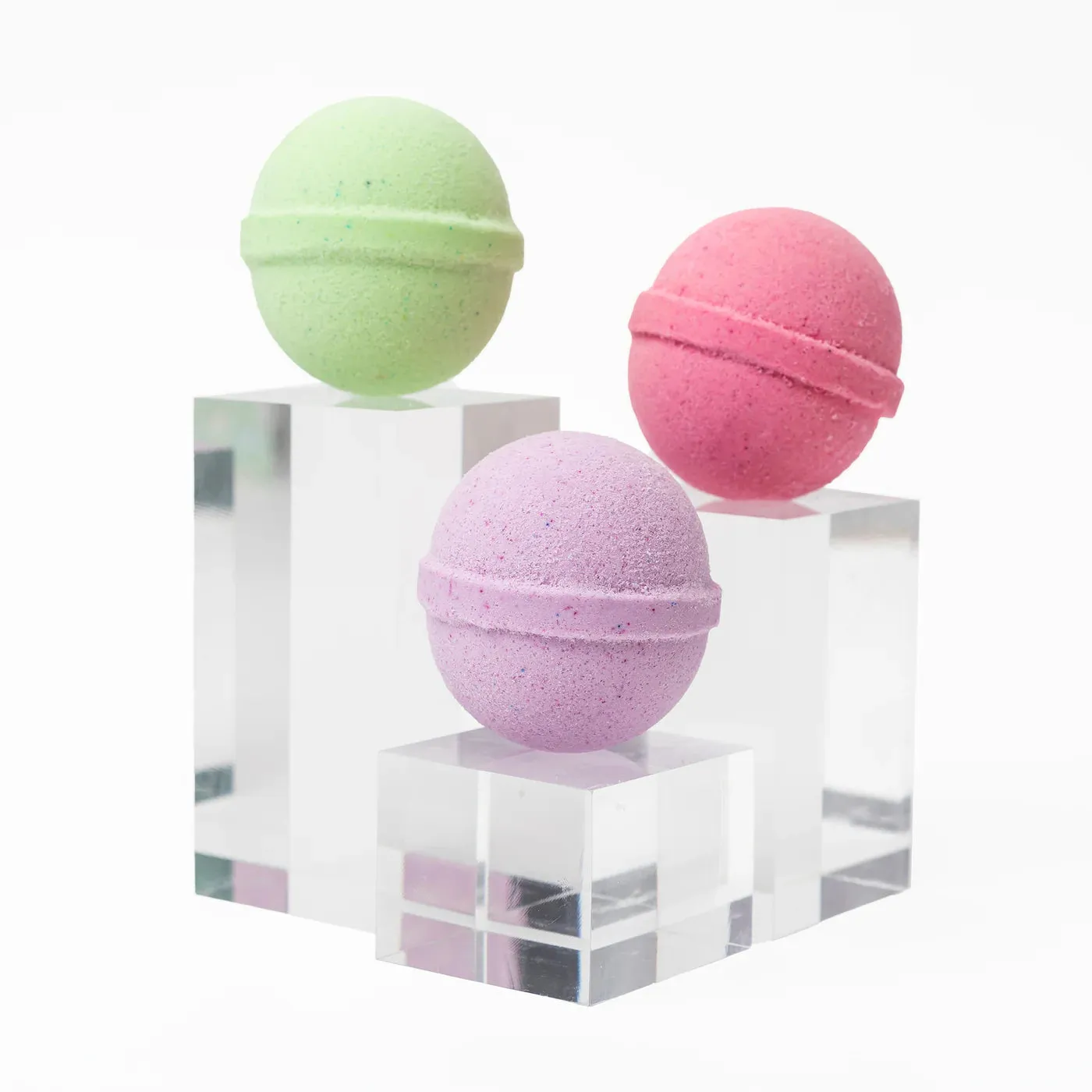 'Happy Birthday' Set of 3 Coconut Mild Bath Bomb