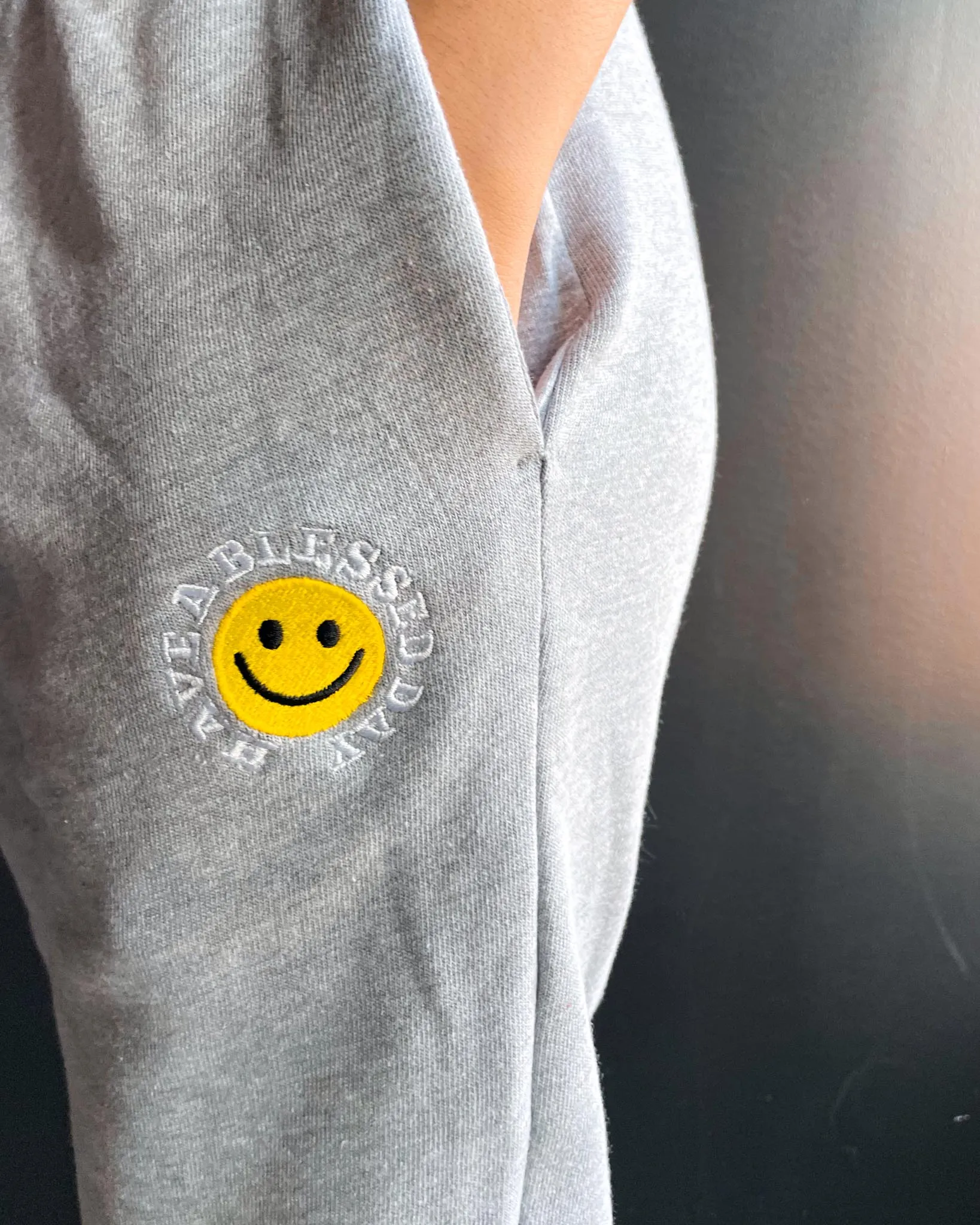 Have A Blessed Day Embroidered Adult/Unisex Joggers