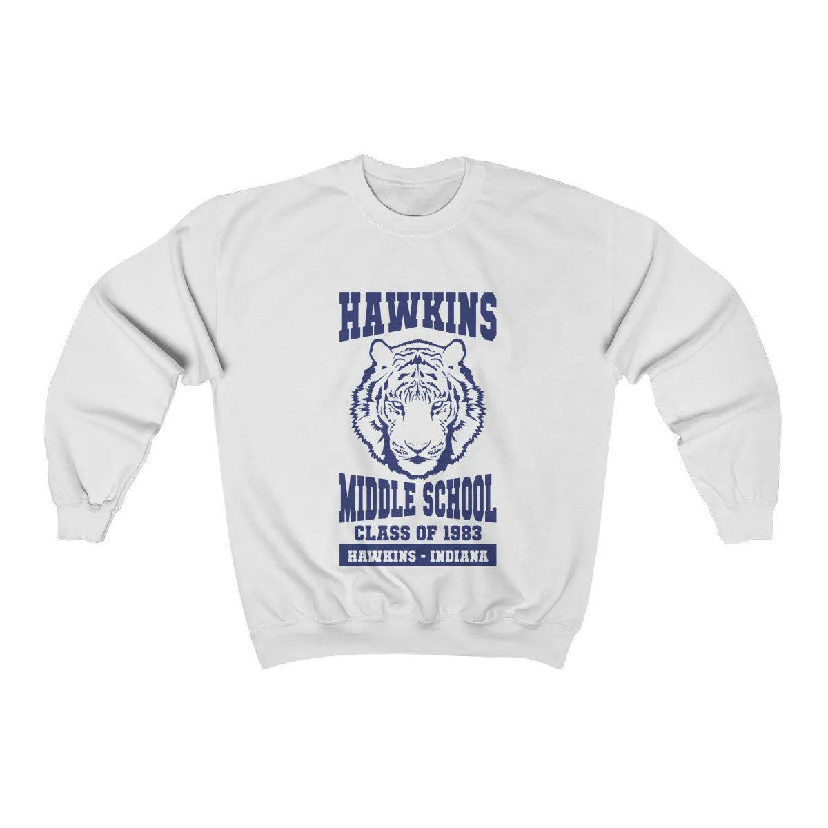 Hawkins Middle School Crewneck Sweatshirt