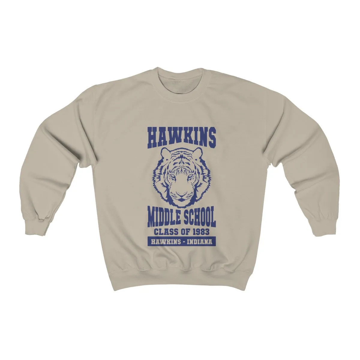 Hawkins Middle School Crewneck Sweatshirt