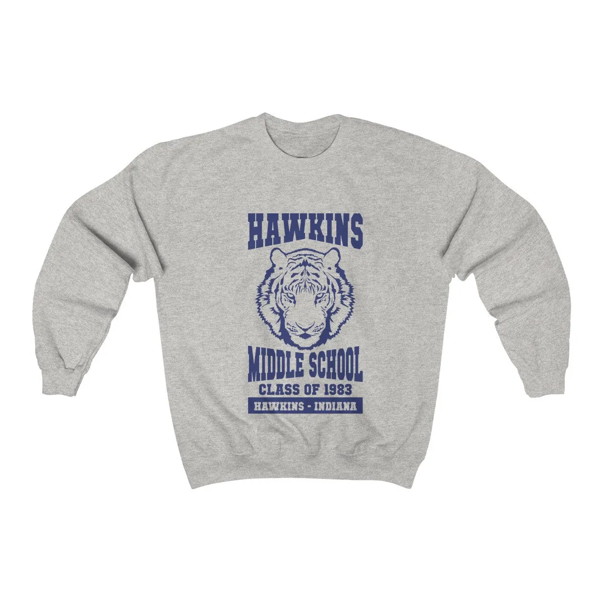 Hawkins Middle School Crewneck Sweatshirt