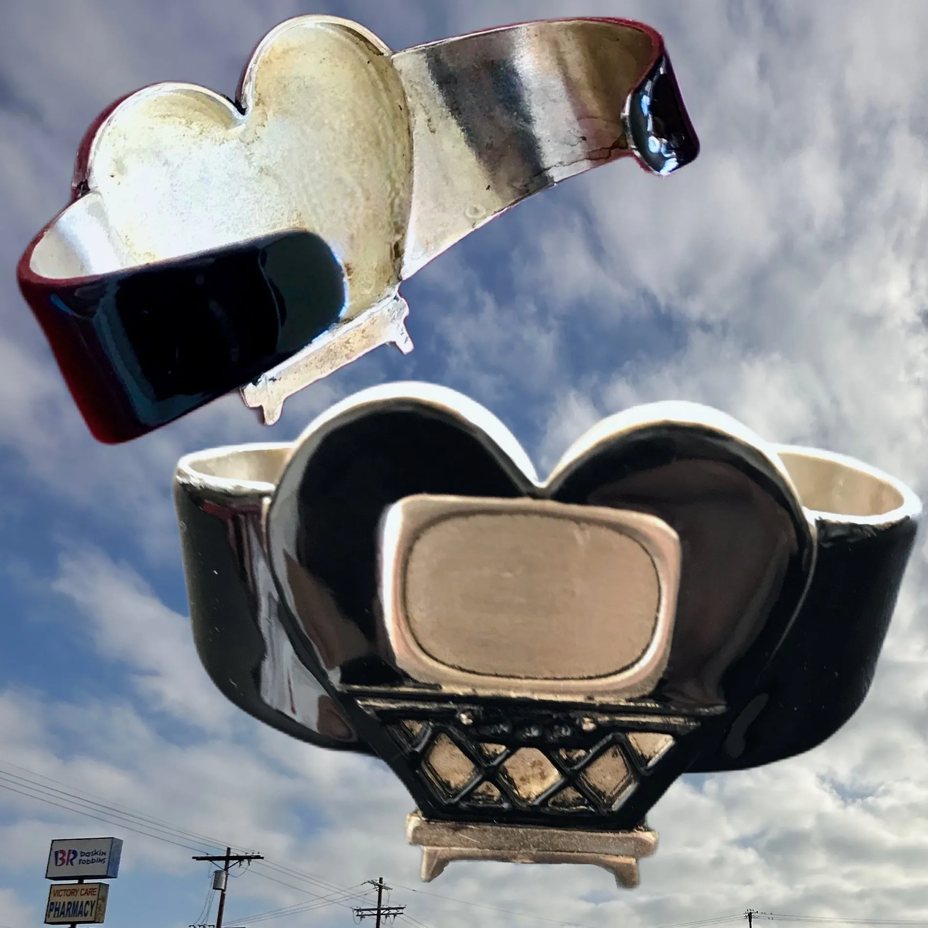 Heart Television Wrist Cuff