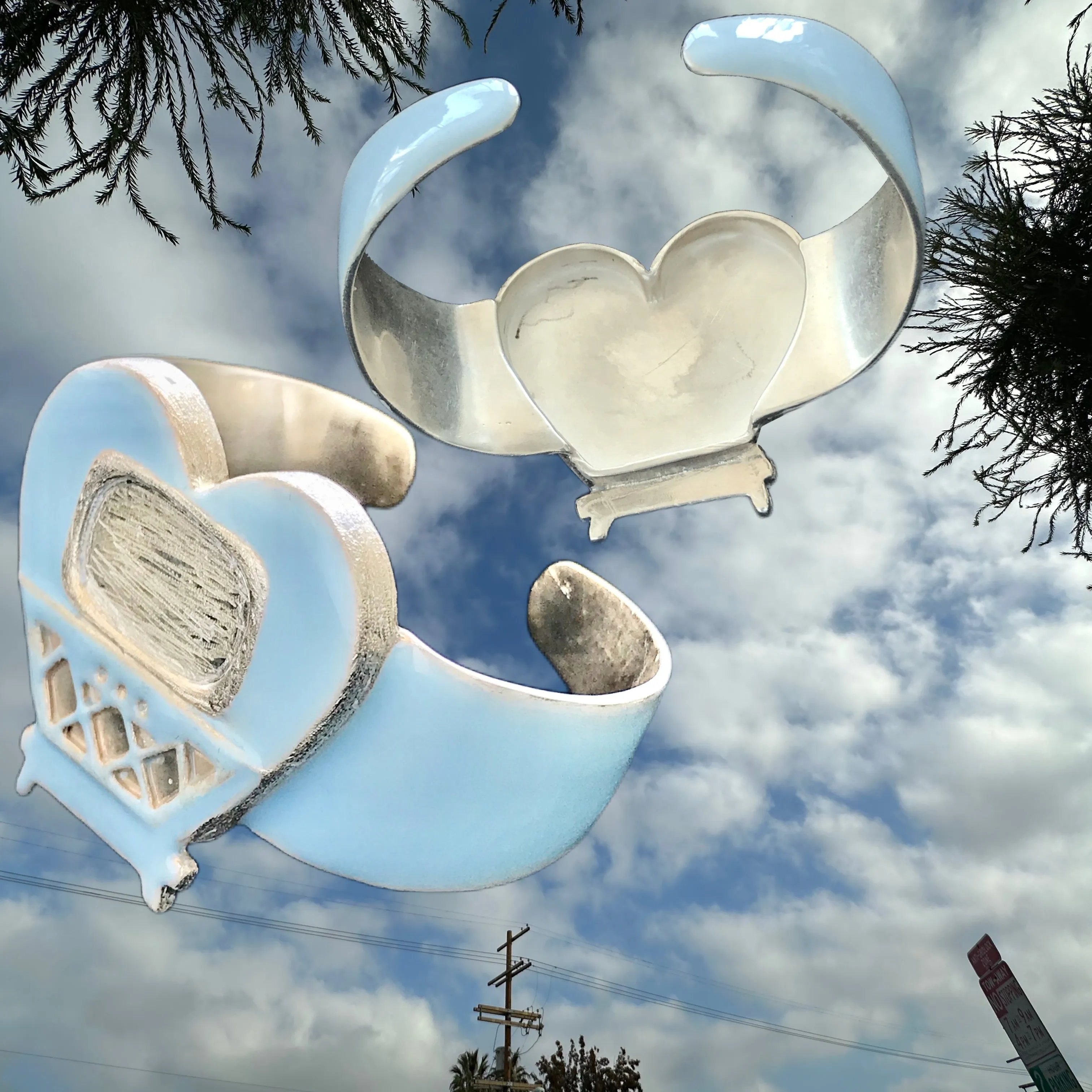 Heart Television Wrist Cuff