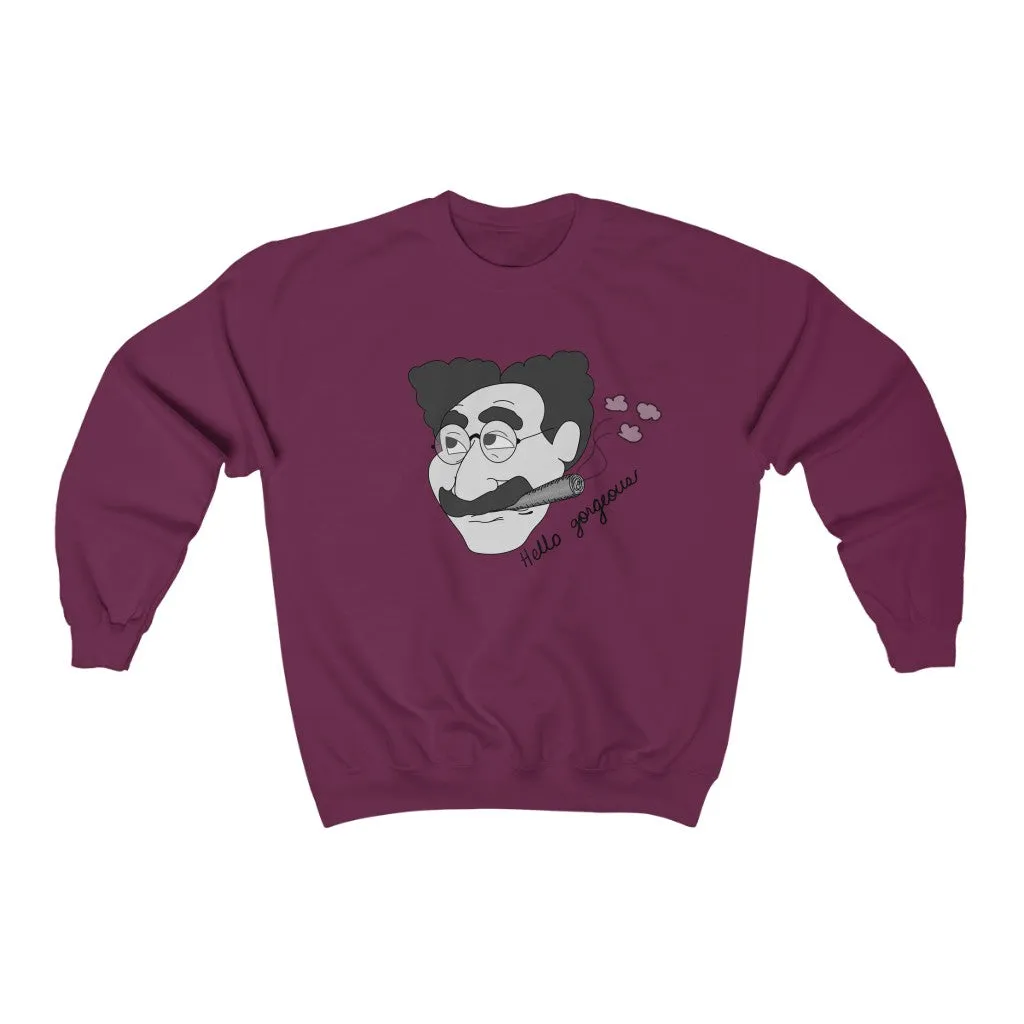 Hello Gorgeous Unisex Heavy Blend™ Crewneck Sweatshirt