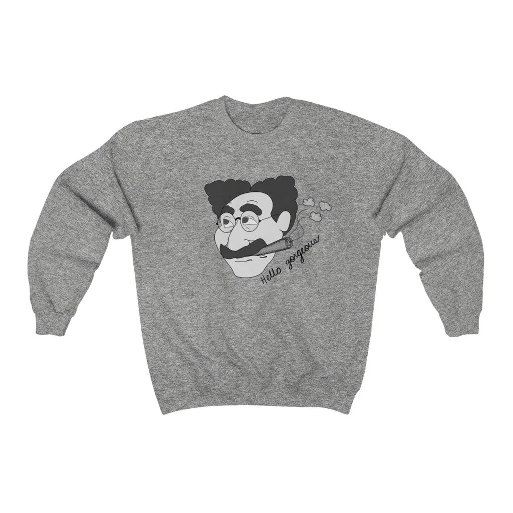 Hello Gorgeous Unisex Heavy Blend™ Crewneck Sweatshirt