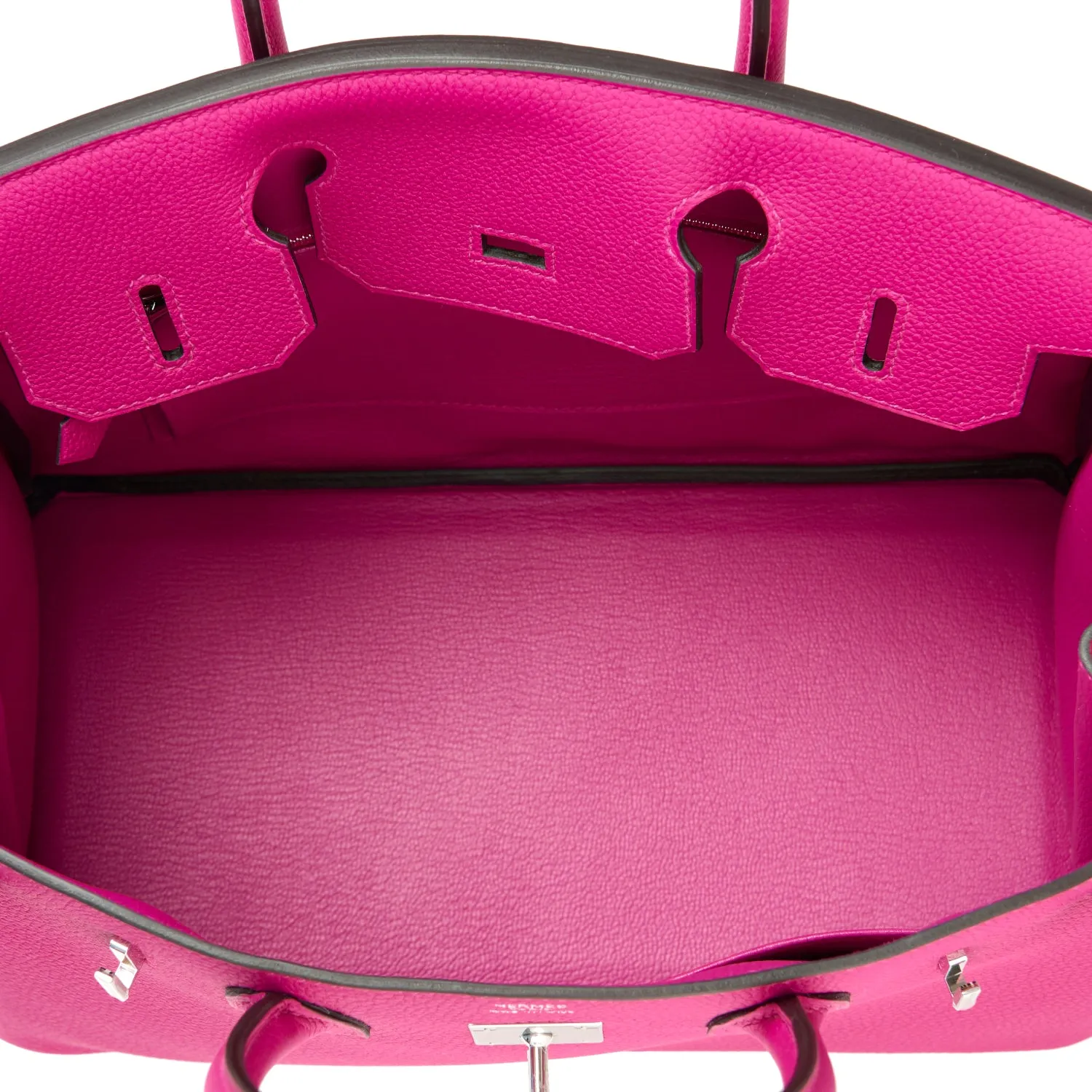 Hermes Rose Pourpre 30cm Birkin Pink Togo Palladium Hardware
