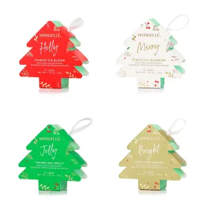 Holiday Tree Body Wash Infused Buffer - Assorted Fragrances